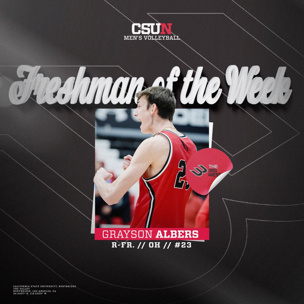 CSUN Men’s Volleyball tweet media