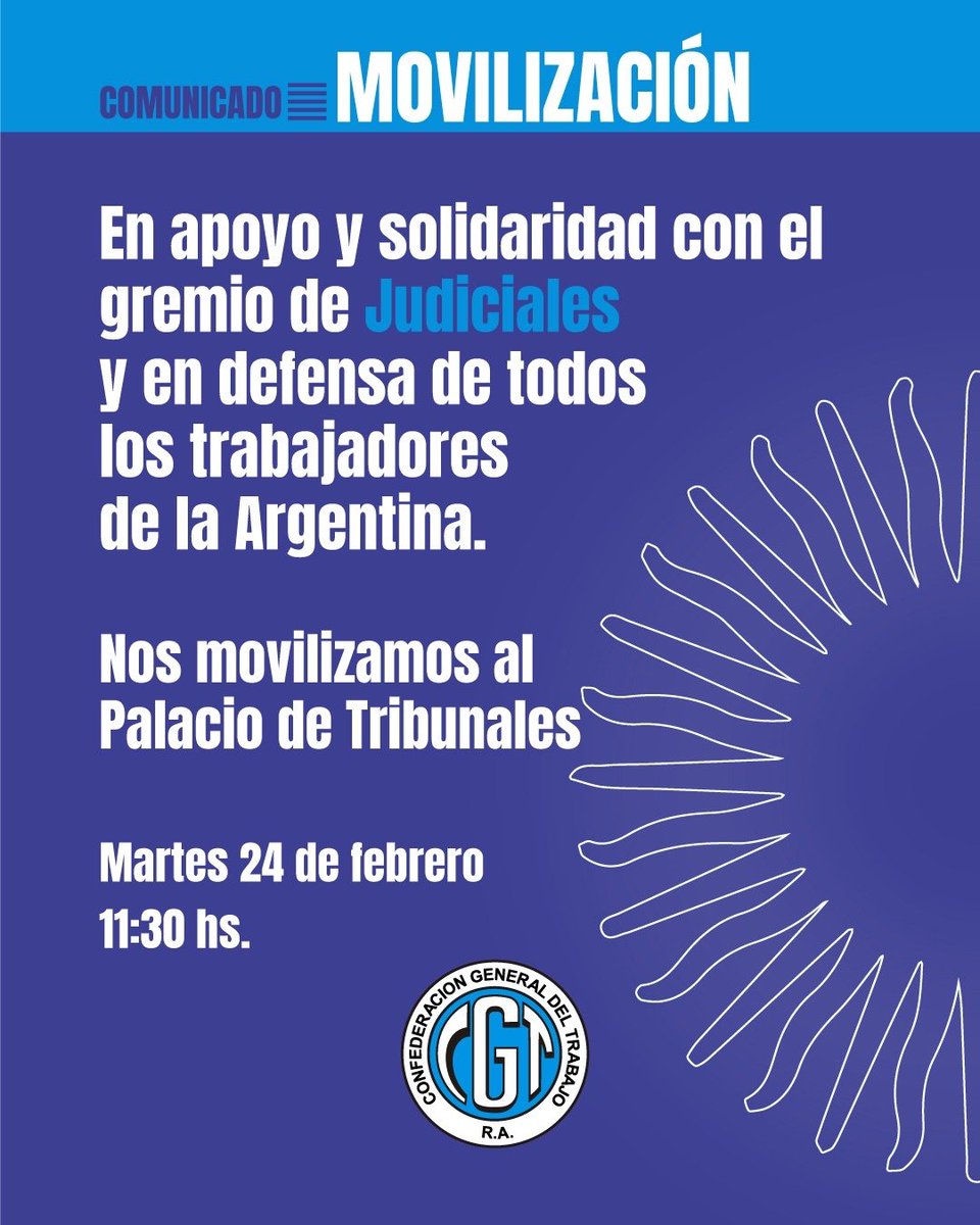 UTEPoficial's tweet photo. Acompañamos la lucha de trabajadores judiciales en defensa del fuero de trabajo, contra el traspaso inconstitucional de la justicia nacional y por la garantía y estabilidad laboral de todos los laburantes. https://t.co/oqxRtp2r5X