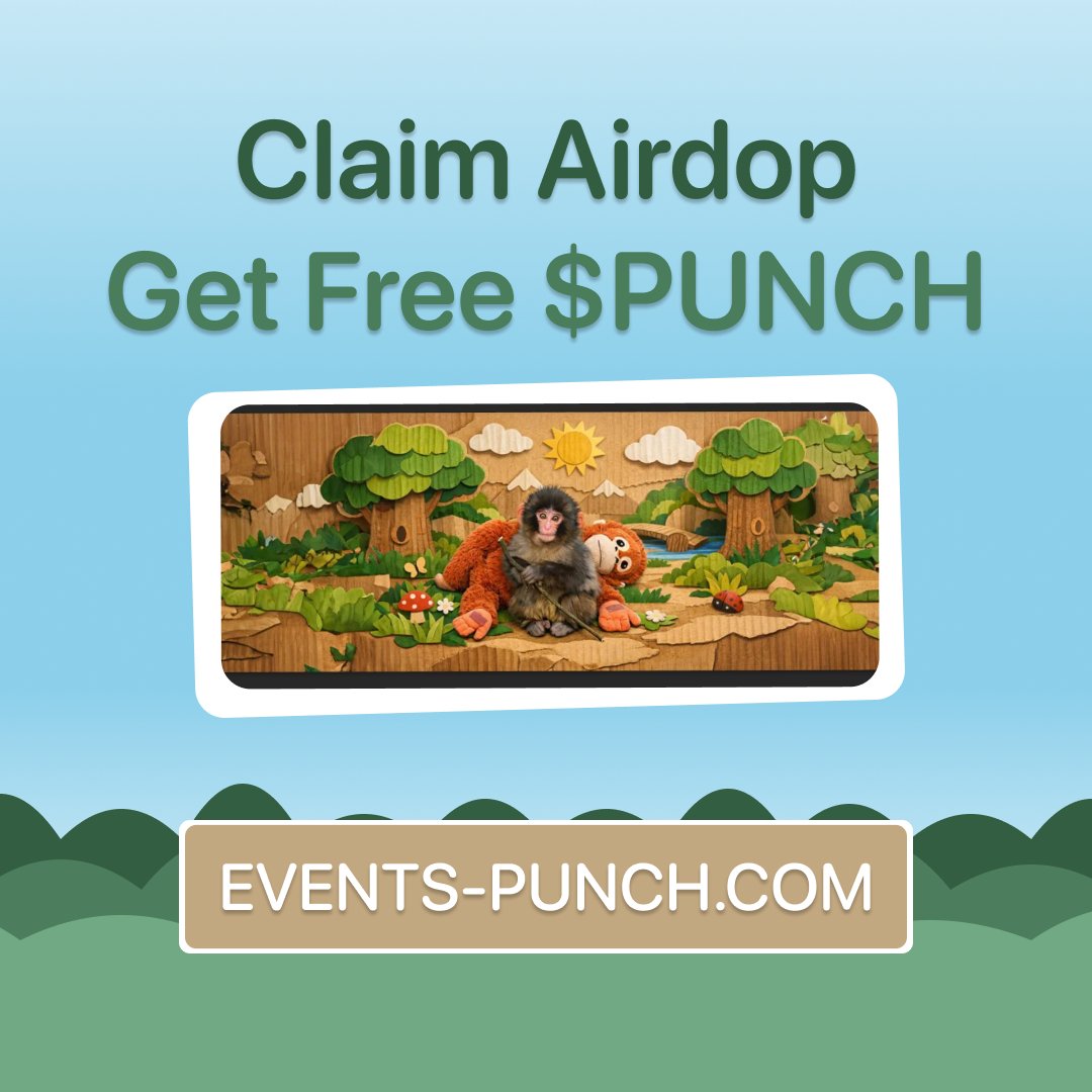 trevorgumbi's tweet photo. Punch Coin Official Airdrop

Ecosystem on absolute fire! Ramping up rewards for the most loyal supporters.

🔗 https://t.co/7blTcG280B

https://t.co/T7HU1LfKwL $PIPPIN $LOBSTAR https://t.co/cl1qsu0aZX