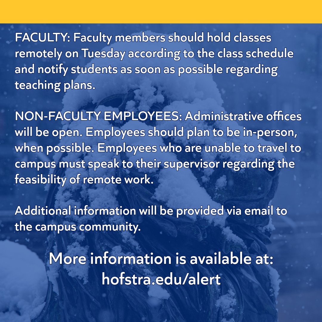 Hofstra University tweet media