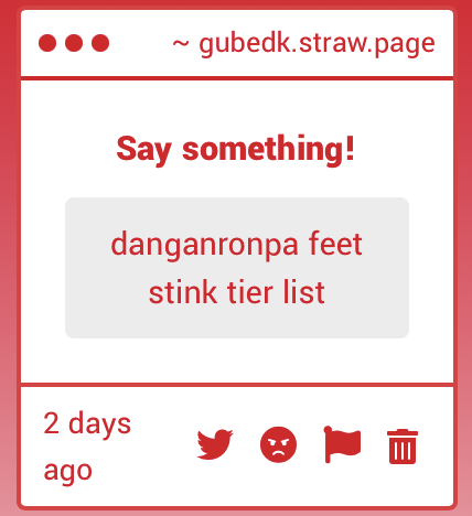 Please don’t hurt me