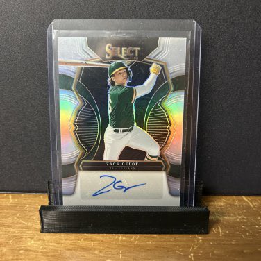 ILOVECOLLECTING 2023 Select Signatures Zack Gelof #S-ZG Silver