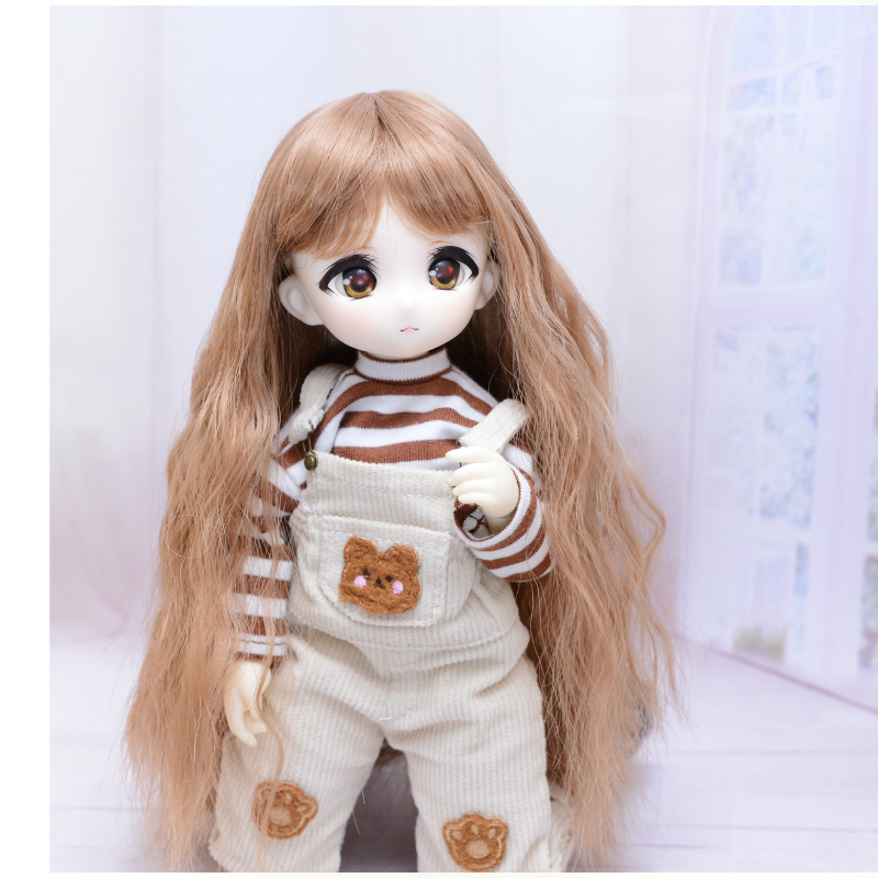 Tinyfox 1/6ドールさんのウィッグサイズは、当店オリジナルで6.5インチ