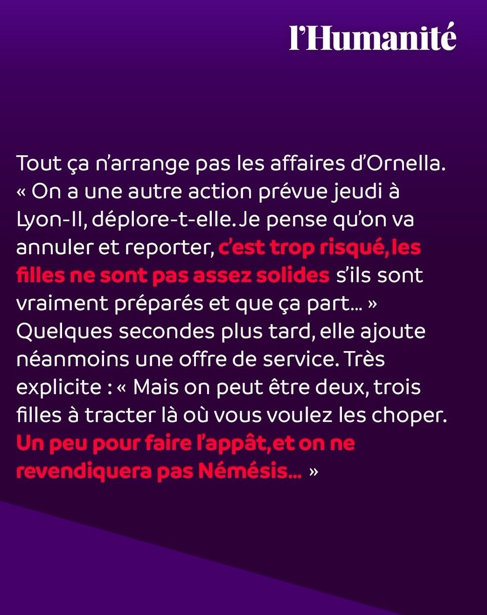 L'extrême droite tend des embuscades en toute tranquillité, mais sinon c'est la gauche qui est violente ?!
Pas merci aux médias qui leur servent la soupe