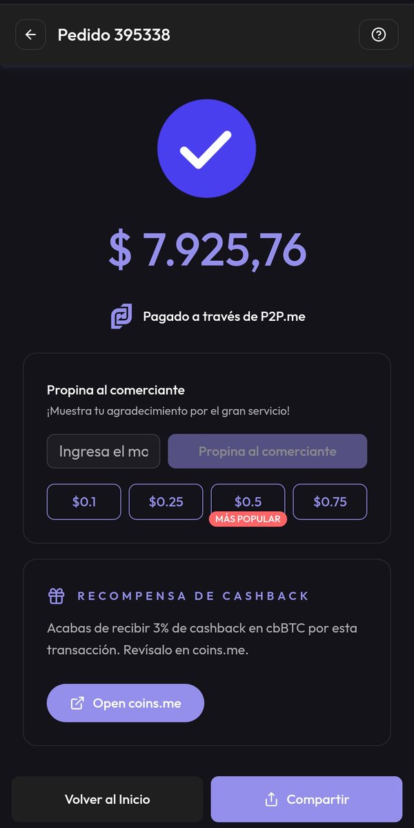 ¿Como le digo a la del COTO que pagué yo pero en realidad no pagué yo <a href="/p2pmeargentina/">P2P.me Argentina</a> ? 
Encima me dieron 3% de cashback ✅
No tuve que hacer KYC ✅
Todo en menos de 30 segundos ✅