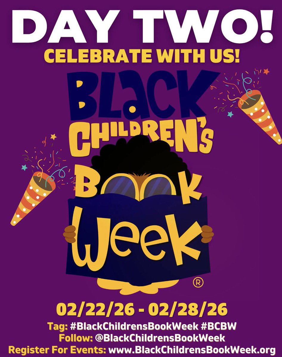 VivianLKing's tweet photo. On Day 23 of Black History Month and Day 2 of Black Children’s Book Week, I ask you to celebrate by purchasing a Black children’s book. A QR code below helps you learn about my book, “Grace Welcomes the Lady Next Door,” but there are several books out there. #BHM2026 #BCBW https://t.co/d7uynEYtmW