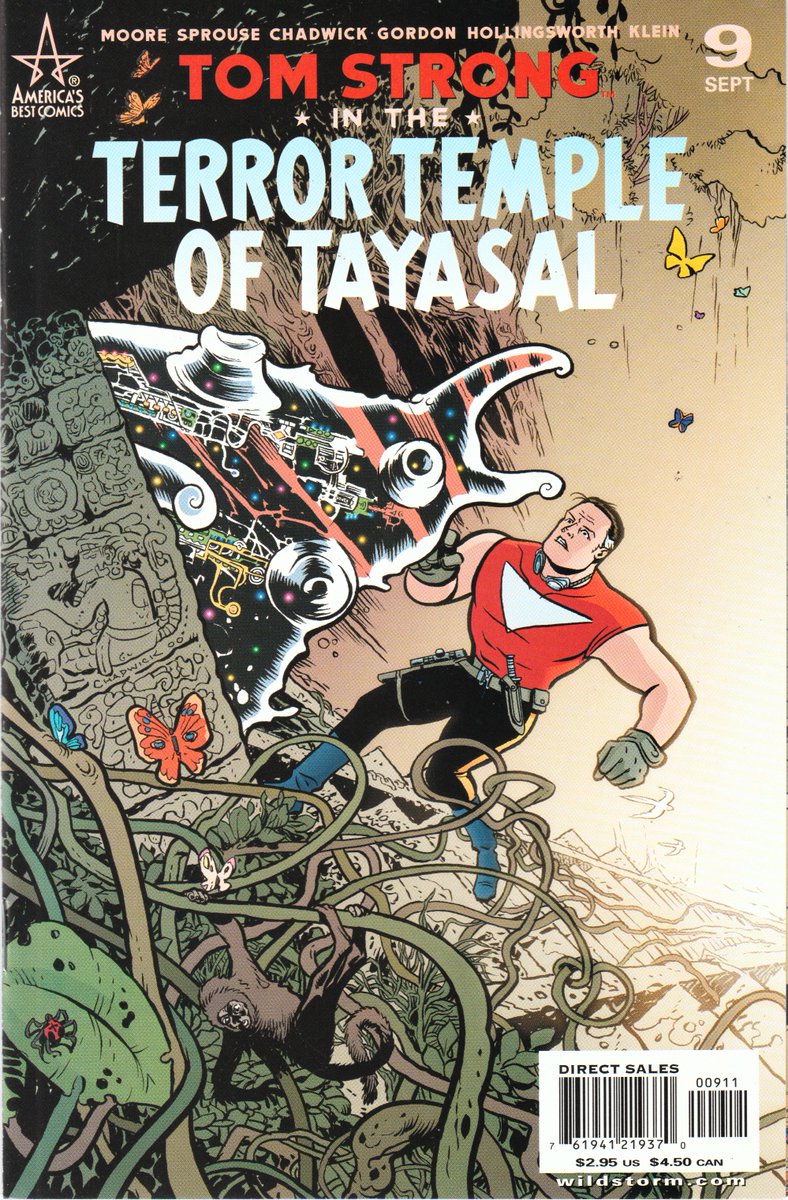 Tom Strong in the Terror Temple of Tayasal by Alan Moore and Paul Chadwick.