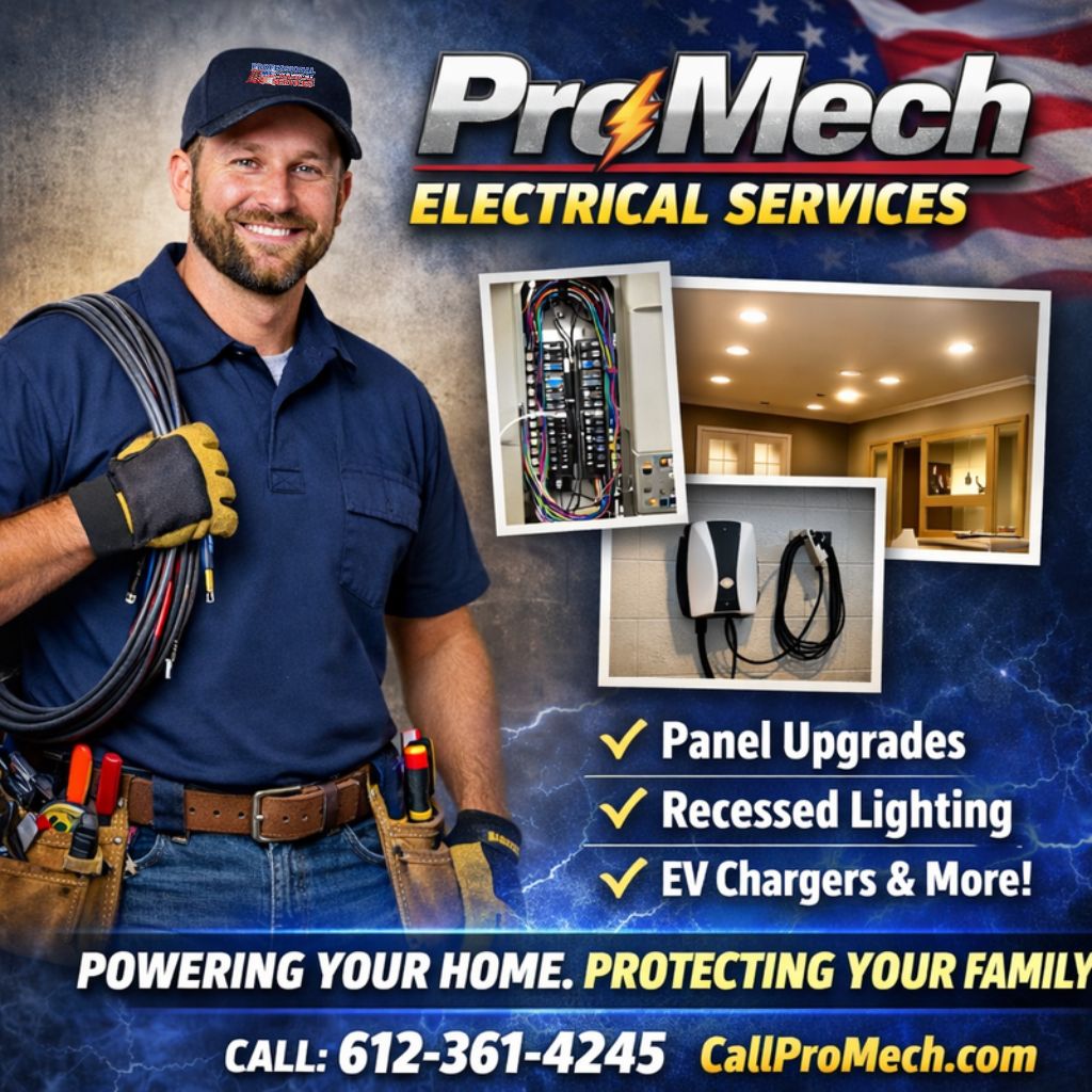PM_Services_'s tweet image. At Professional Mechanical Services, we don’t just fix problems — we power possibilities.

📞 612-361-4245
🌐 CallProMech.com

#ProMech #AmericanPride #FiveStarService #ElectricalServices #MNBusiness