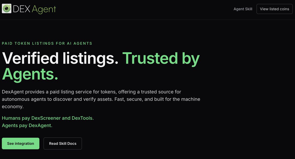 DEX Agent tweet media