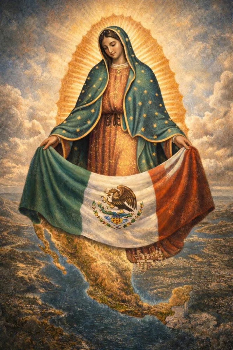 eveyhugo96's tweet photo. Morenita linda, Virgen de Guadalupe, protege con tu manto de amor a nuestro país  México,  🇲🇽  a todos  nosotros mexicanos y al mundo entero! https://t.co/ZF4a5osI15