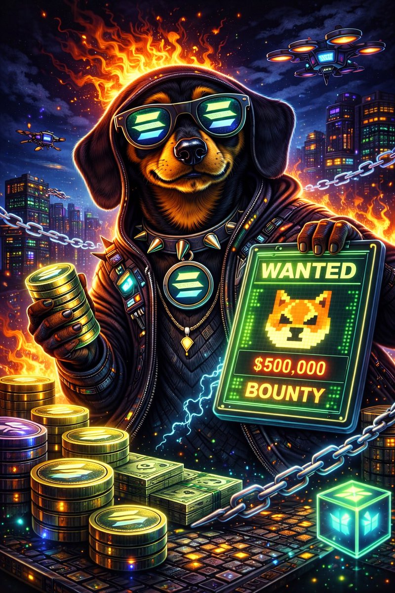 NikyonSol's tweet photo. 🔥📡 Bounty boards light up when the market moves.
$NIKY doesn’t hunt coins —
he hunts opportunity. 💰⚡
Chain strong. Vision locked.
Next breakout already loading. 🚀🐾
#Solana #NIKY #Crypto #NFT https://t.co/BDtbPC8hkV