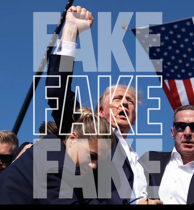 RosebudDana's tweet photo. @bennyjohnson 1. NO proof it was legit assassination attempt. Most likely intentional 'suicide by Secret Service' cry for attention
2. *God: STAGED FAKE ASSASSINATIONS always "fail", (by design), & only REALLY *fail if the FAKE mark is actually killed 'by accident' in the faking of it. #RIPCC https://t.co/qPAjfe5eIp