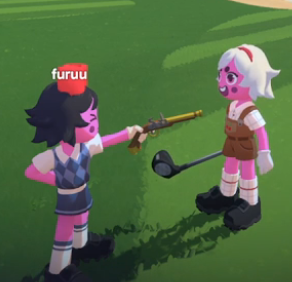 hey , i got u a little something for putting me earlier :DDD 

#superbattlegolf