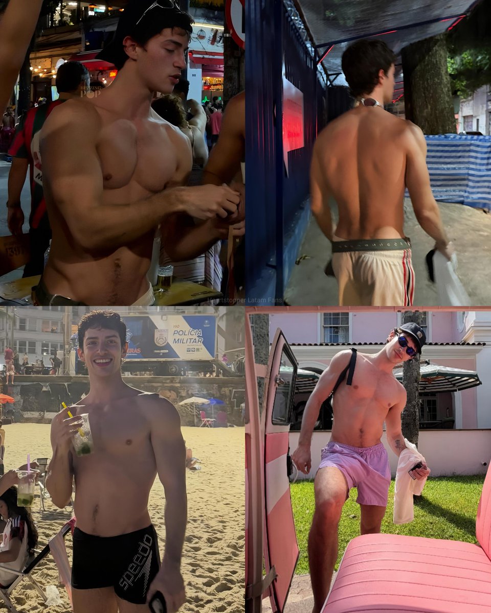 LGBTScenesPlus's tweet photo. Manu Ríos en sus vacaciones en Brasil.

#ManuRios
#Brasil https://t.co/FUWzQa0sQ9