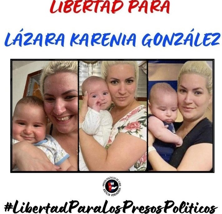 🇨🇺 Libertad para Lázara Karenia Gonzáles, presa política y manifestante  de las protestas del 11J. No la dejemos sola. Exijo su liberación inmediata.