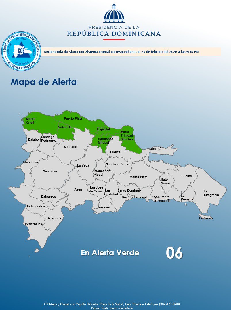 COE_RD's tweet photo. En ese sentido, se recomienda a  las personas abstenerse de cruzar ríos, arroyos y cañadas que presenten alto volúmenes de agua y no hacer uso de balnearios en las provincias bajo alerta. https://t.co/IIKB4X2OCC