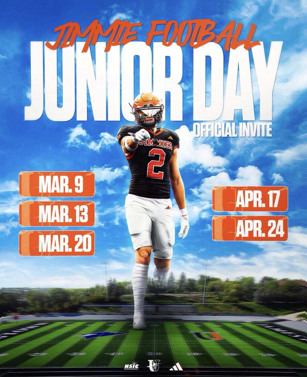 griffin_mitzel's tweet photo. Thank you @CoachJake92 @JimmieFootball for the Junior Day invite! https://t.co/5ZNSW0Anau