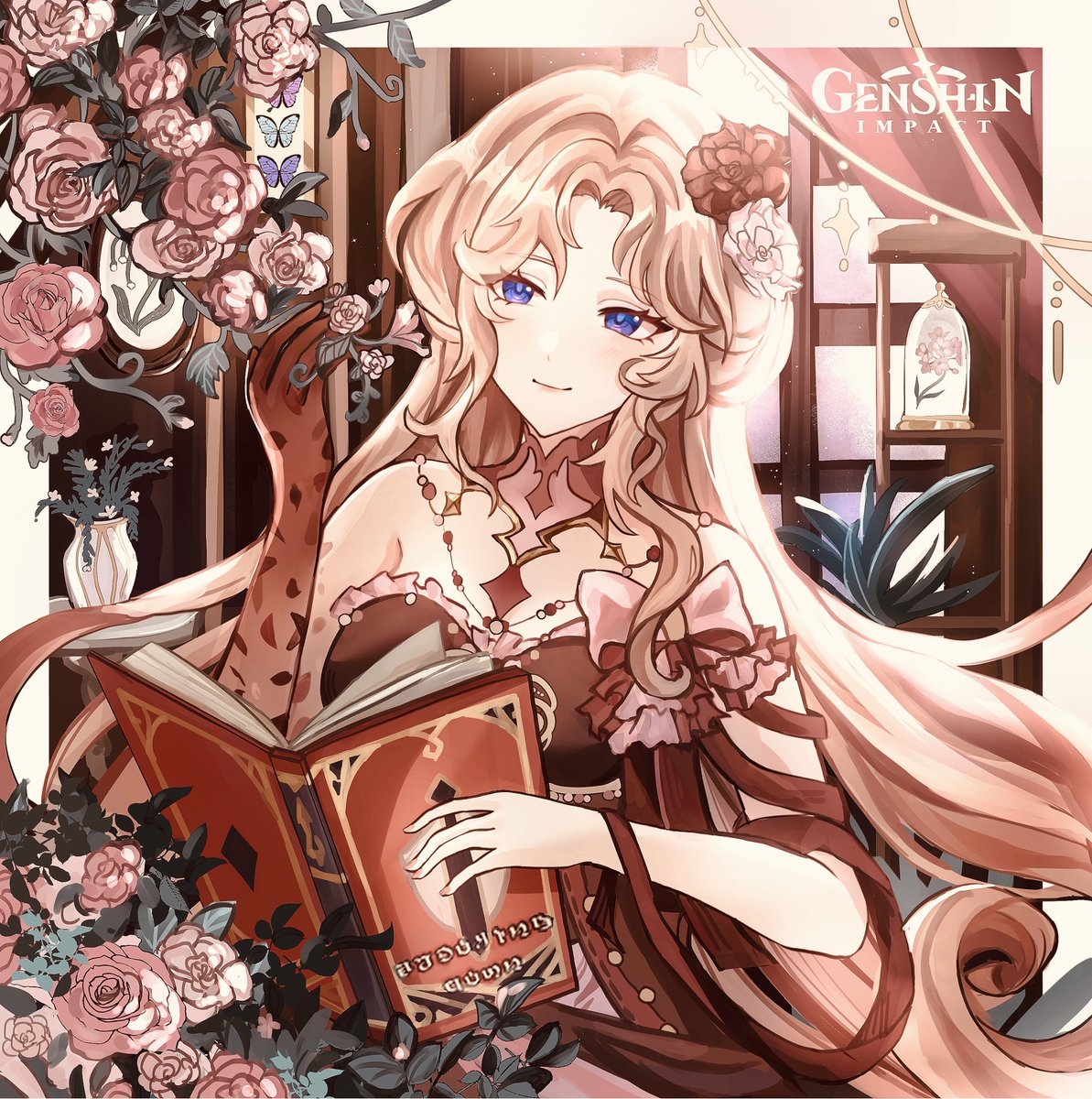 Rererebaii's tweet photo. #Genshinlmpact #genshinoc #ocart 
Some genshin b-day art I made:D https://t.co/Lgnvbyc0zg