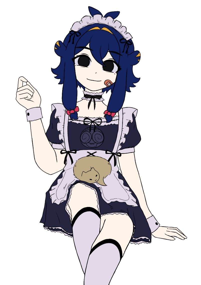 HBoochi's tweet photo. Fanart crayon maid uwu✨💙
#dibuyon #crayonvt #dibujodigital #arte #maid #anime #fanart #dibujo https://t.co/jqoGcYyNPk