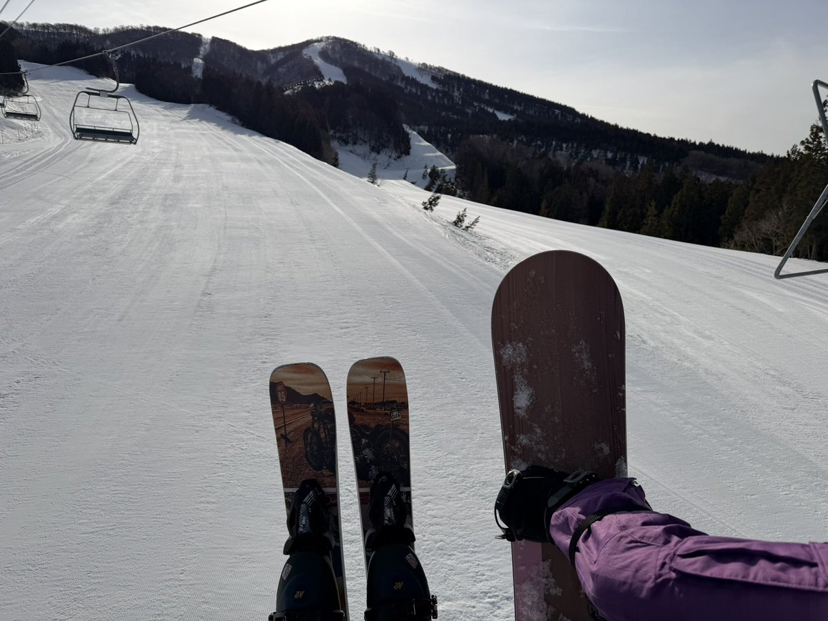 今期１４回目！
スキージャム勝山です！！
なんか、久しぶり、、、
今期買った前売り券使います
１回目です。。
雪が心配😟
#GRskilife 
#GD85 
#スキージャム勝山