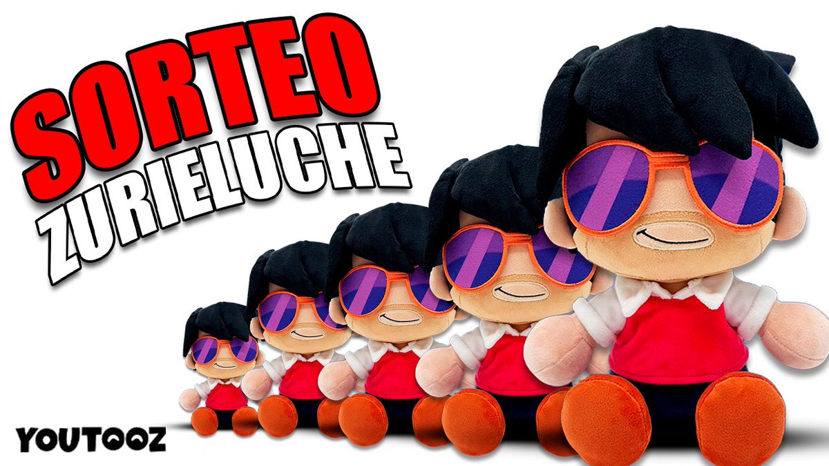 GRACIAS YOUTOOZ POR SORTEAR UN ZURIELUCHE: youtooz.com/pages/zurielin…