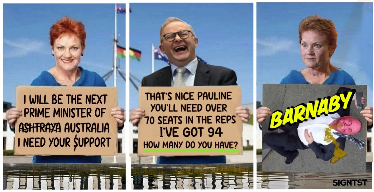 SigntstSigns's tweet image. #auspol one member