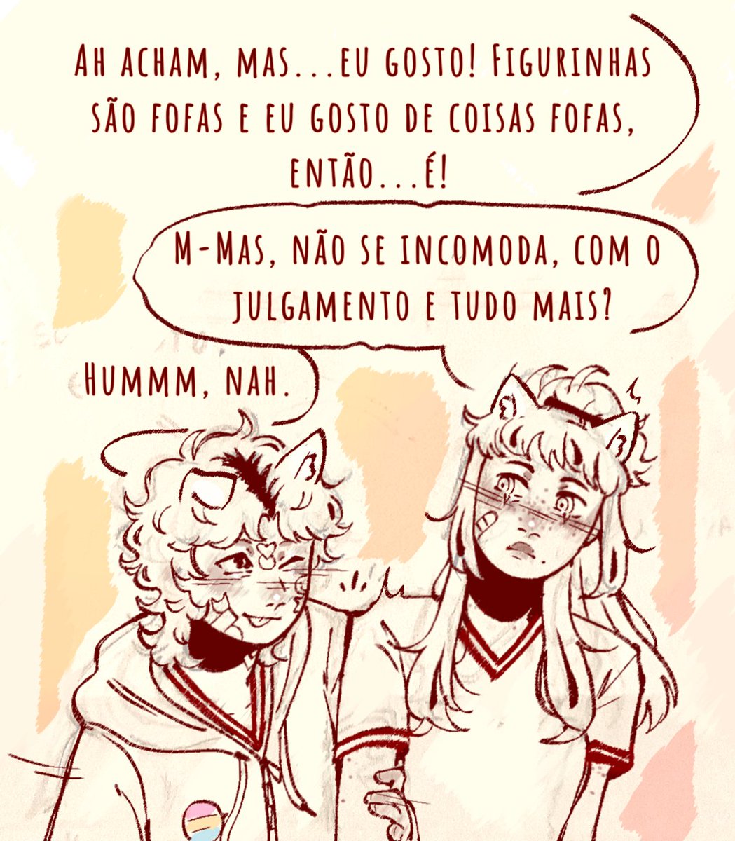 🌈Guarda-chuva Amarelo (1/4)
Comiczinha LGBT+ criada por mim! Personagens: Malida e Ema💞
Postarei o resto com o decorrer dos dias (comic dublada por mim e meu amigo <a href="/MihoBoardraw/">MihoIkari ⦮ ⦯</a>, link nos comentários!)

#comic #desenho #fypviraltwitter #arte #lgbt #artistontwitter