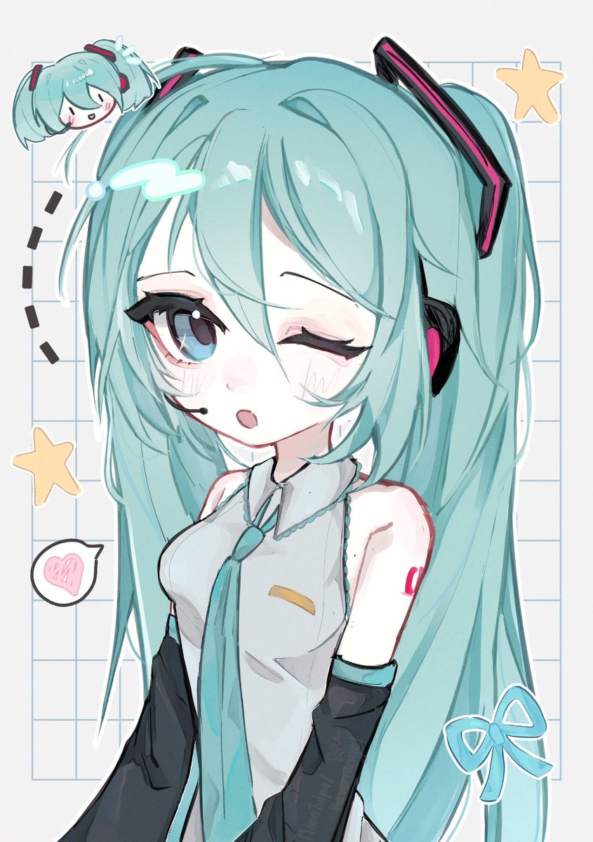 Miku doodle 🩵⭐️

#HatsuneMiku #rkgk