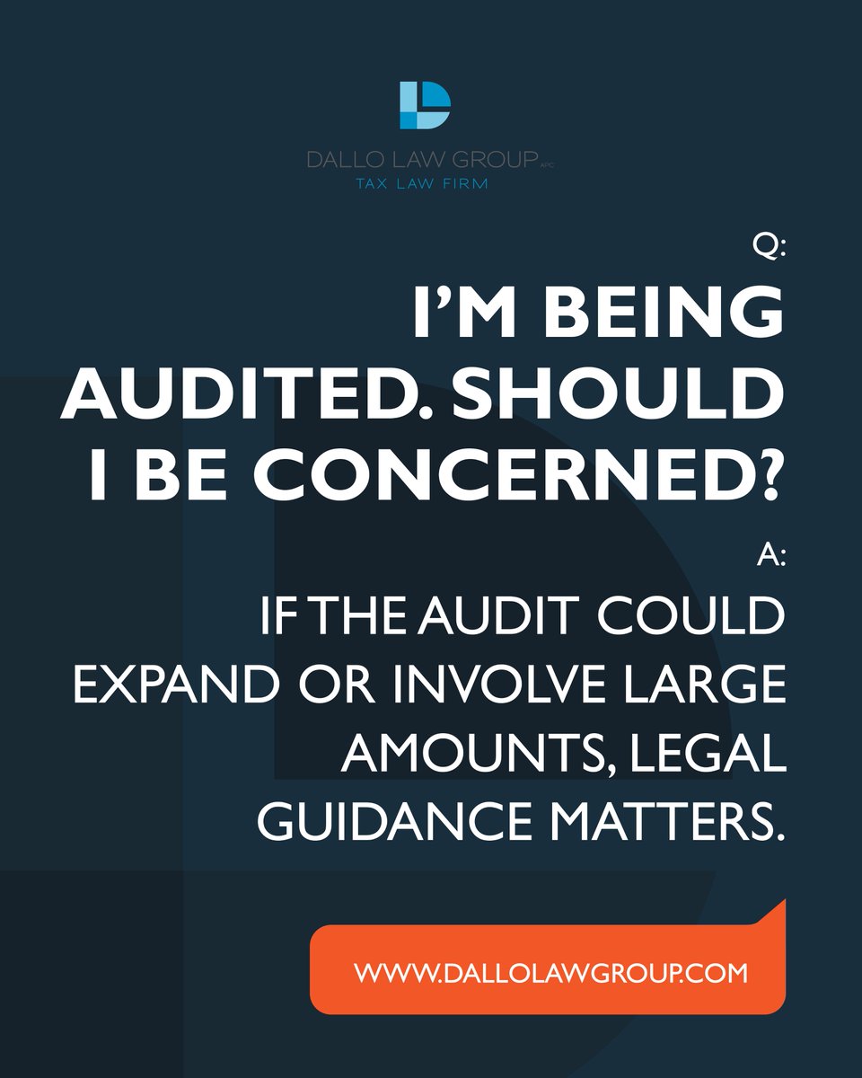 DalloLawGroup's tweet image. Tax issues can turn into legal issues fast. 📬
Received certified mail from the IRS, facing collection action, or owe back taxes? It may be time to seek legal protection.

Save this for reference.

#TaxAttorney #IRSAudit #TaxDebtRelief #TaxLaw #DalloLawGroup