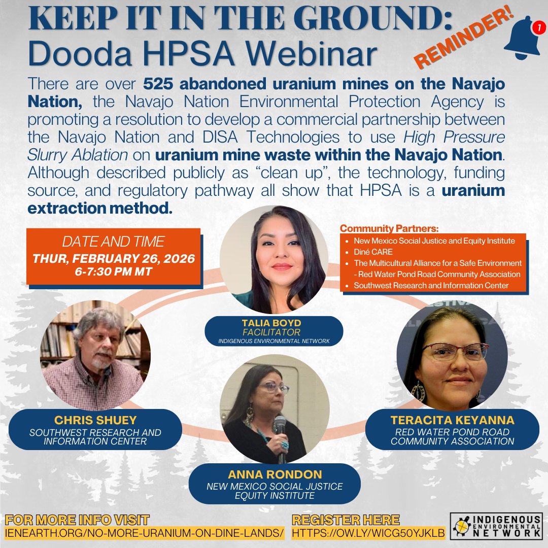 Indigenous Environmental Network tweet media