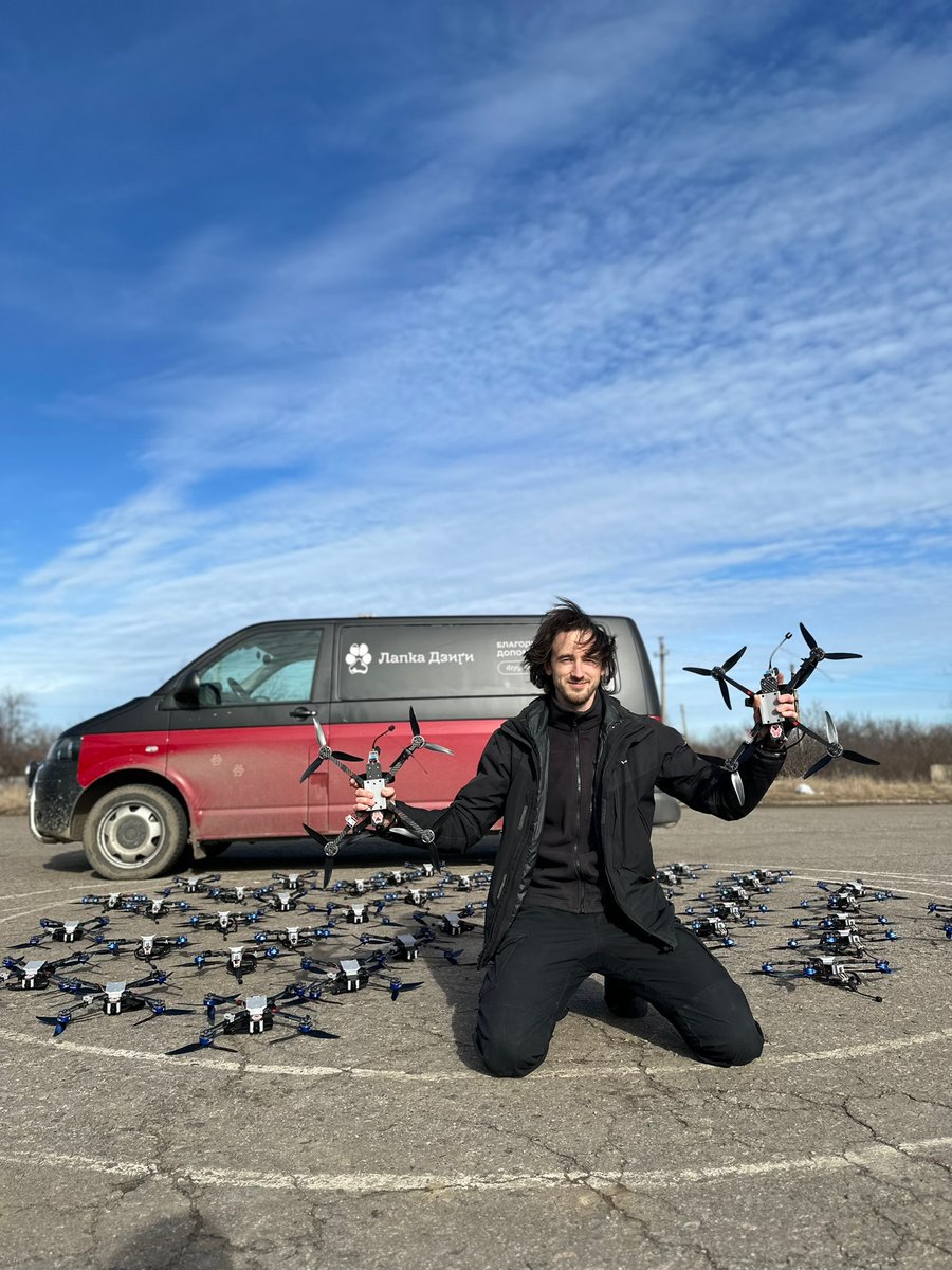 Great Ukrainian NGO <a href="/dzygaspaw/">Dzyga's Paw</a> needs additional van!

Please go check out this fundraiser and help them move more drones to Ukraine's frontlines!

dzygaspaw.com/dzygas-van