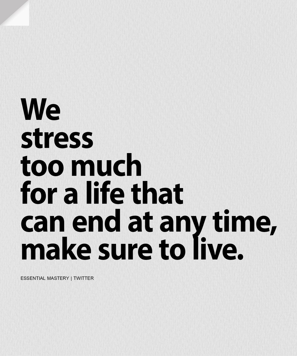Chill, None of us are getting out alive anyway.