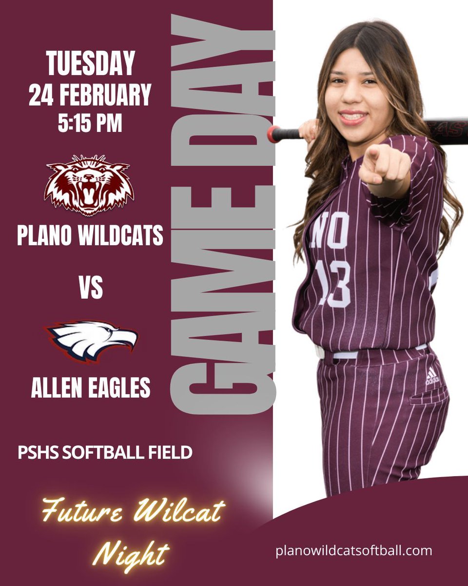 🥎🔥 HOME OPENER GAME DAY! 🔥🥎

The wait is over — Wildcat Softball is back in action for our HOME OPENER! Come out and help us kick off the season with big energy, loud cheers, and lots of Wildcat pride! 🐾❤️

Let’s pack the stands and show our team some love as they take the
