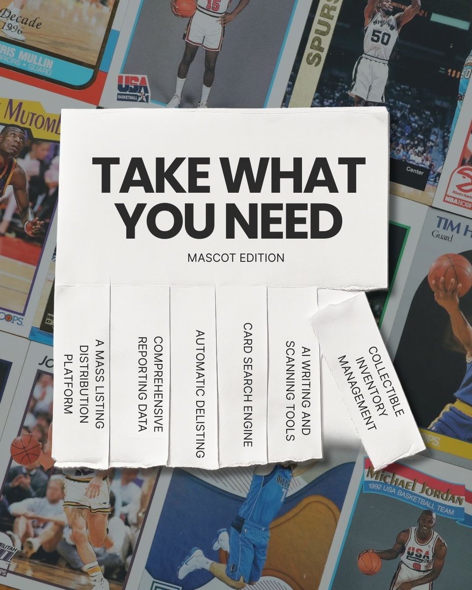 If you need it, we got it! You don't have to lose out on one feature when we have flexible solutions for all kinds of problems. Check us out on withmascot.com!

#collectibles #tcg #tradingcards #sportscards #thehobby #hobbyshop #withmascot #mascot