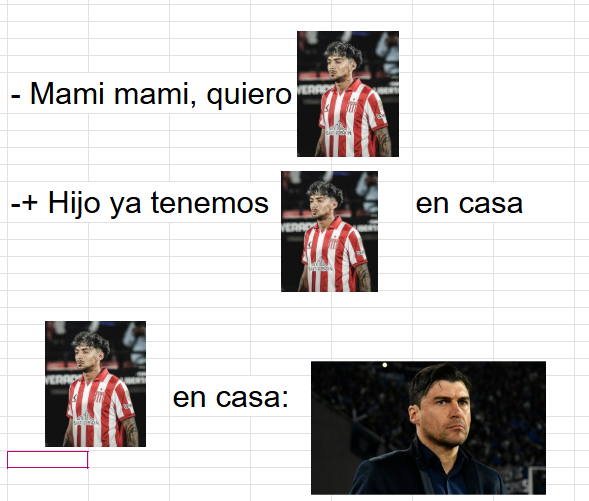 JerePicardo's tweet photo. Formato: memes en excel https://t.co/UyRThB9kOx