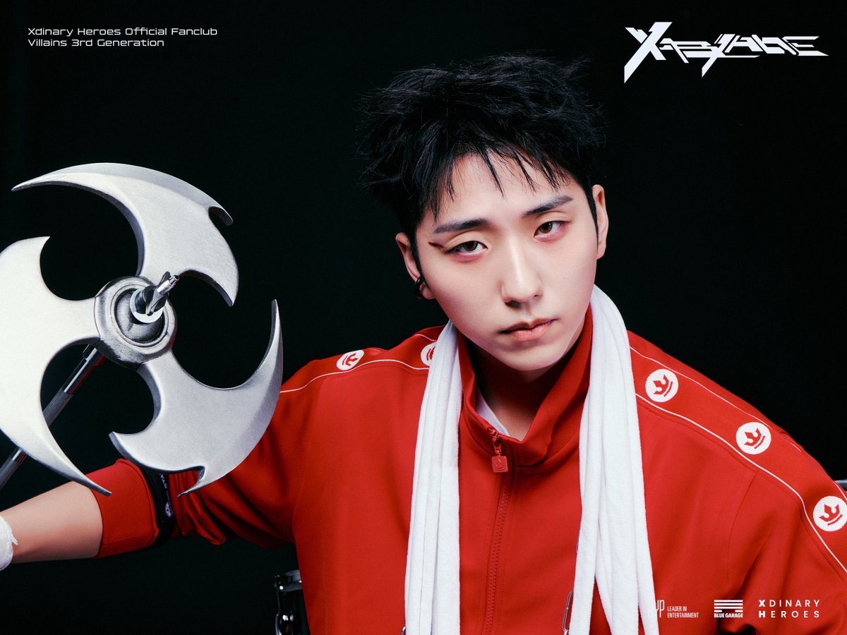 Xdinary Heroes(엑스디너리 히어로즈) Official Fanclub
Villains 3rd Gen Recruitment

X-BLADE⚔️🎵✨
#건일 #Gunil

📅2026.02.23 MON 13:00 - 2026.03.08 SUN 23:59 (KST)
🌐FANS bit.ly/4r5TSXp 

#XdinaryHeroes #엑스디너리히어로즈
#WE_ARE_ALL_HEROES
#Villains #빌런즈 #Villains3기