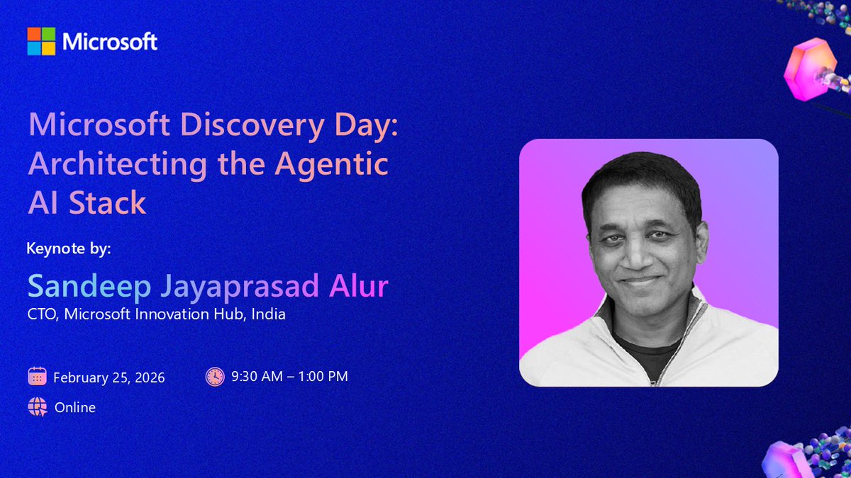 Sandeep J Alur tweet media