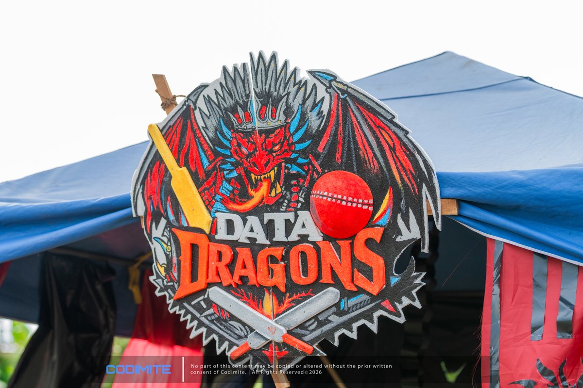 codimite's tweet photo. 🏆 Best Decorated Team at Codimite Premier League 2026 — Data Dragons! 🐉

Their amazing dragon-themed setup won hearts, so we treated the team to a multiplex movie night + dinner. Well deserved! 🎬🍽️

#Codimite #CPL2026 #DataDragons #TeamSpirit #WorkplaceFun https://t.co/oeQ8J11qRp