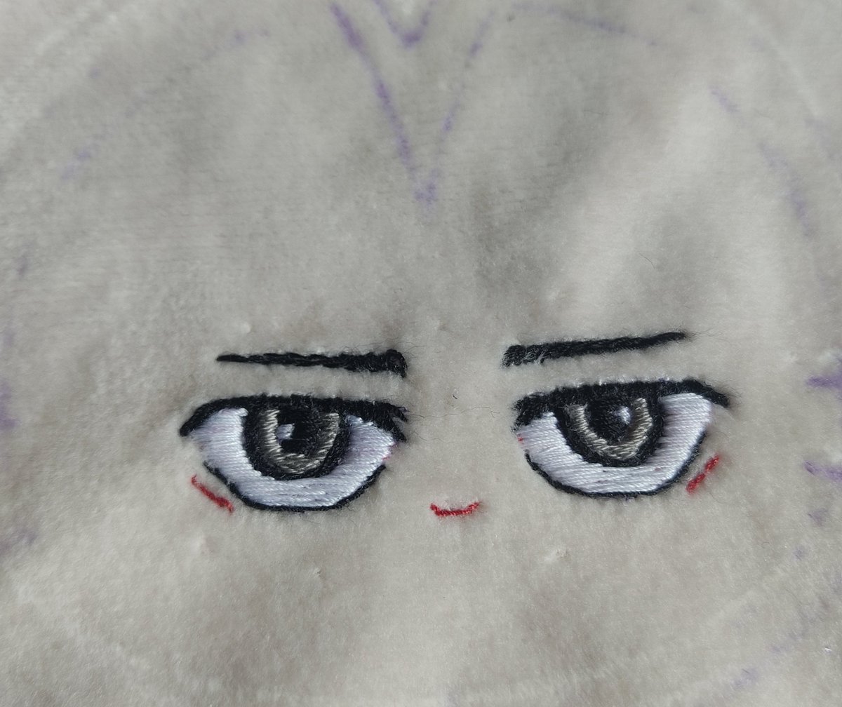 刺繍できた〜