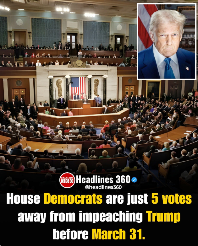 🚨BREAKING: Impeachment rumors heating up in Congress.

Do you think it will move forward?
Drop your thoughts below👇