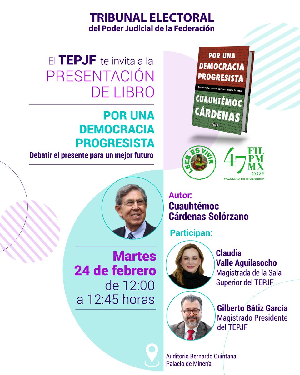 Tribunal Electoral del PJF tweet media