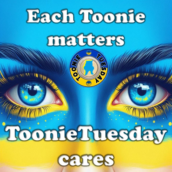 #ToonieTuesday is finally live!
The 4th annivesary of kremlin regime's fullscale invasion must become a legendary #ToonieTuesday. Today we're supporting the "Embargo" UAV unit of the 164th Radio Technical Brigade "Slobidska" - Check out the quoted 🧵 
Also check out the touching