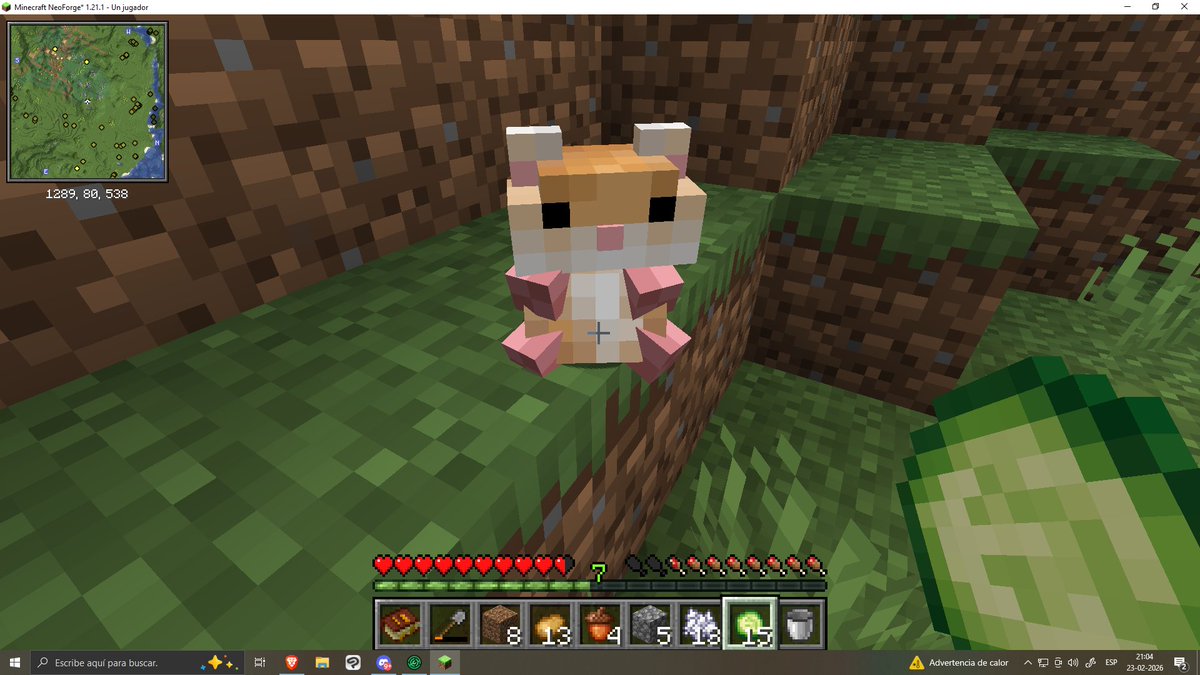 miren!!! tengo un hamham!!! 
si baje un mod para tener un hamham quq
