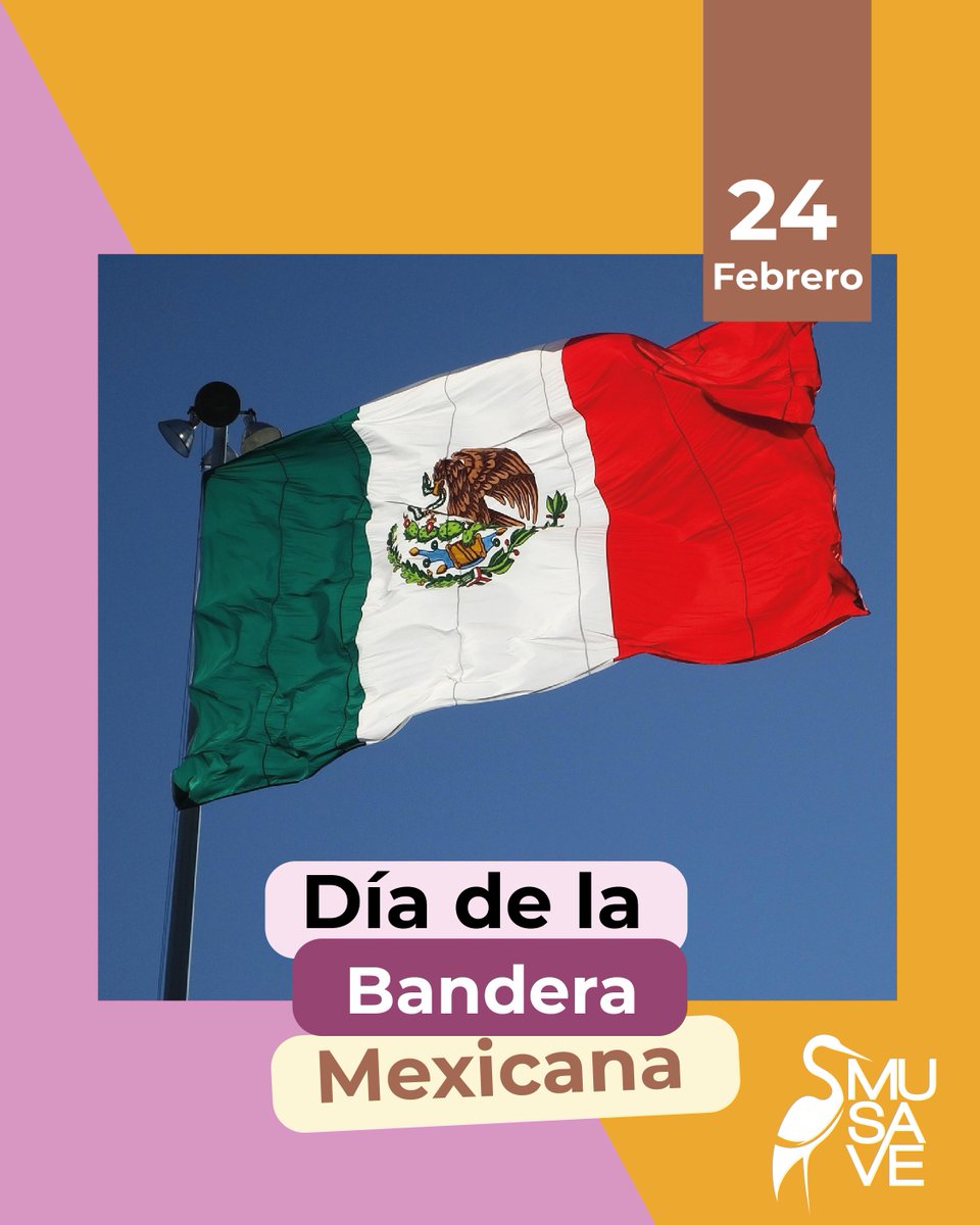 ¡Hoy es el Día de la Bandera en México! 🇲🇽

Este día fue establecido el 24 de febrero de 1934, sin embargo la conmemoración nacional fue oficialmente reconocida hasta 1940 por decreto del Presidente Lázaro Cárdenas del Río.

#diadelabandera #mexico #bandera #museo #museodelasaves