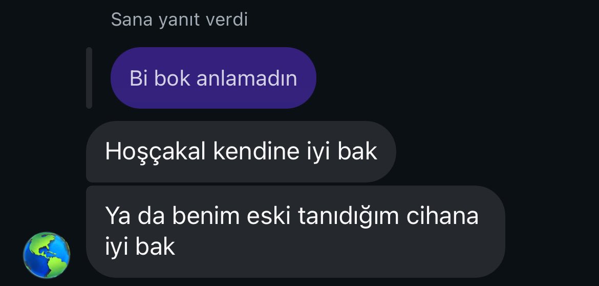 Unut artık öyle birisi yokkk
