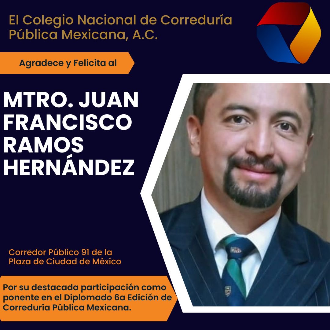 Colegio Nacional de Correduría Pública Mexicana tweet media