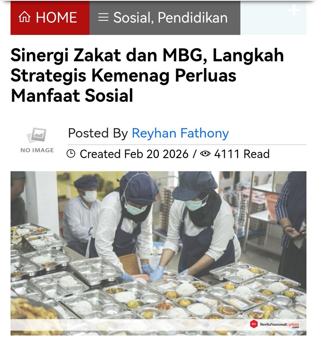 Dospemz's tweet photo. Ada wacana dana zakat yang dikumpulkan Baznas akan “disinergikan” untuk MBG.  
Tapi sepertinya gagal karena banyak penolakan publik.  
So keep speaking up, because silence is interpreted as approval. They are always testing the water. https://t.co/mniNdJuUN5