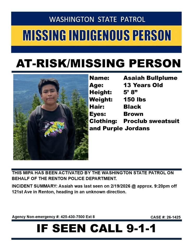 KatKatButterfly's tweet image. #MissingChild #MissingIndigenous #IndigenousMissing #AsaiahBullplume #WAMissing #MissingWA