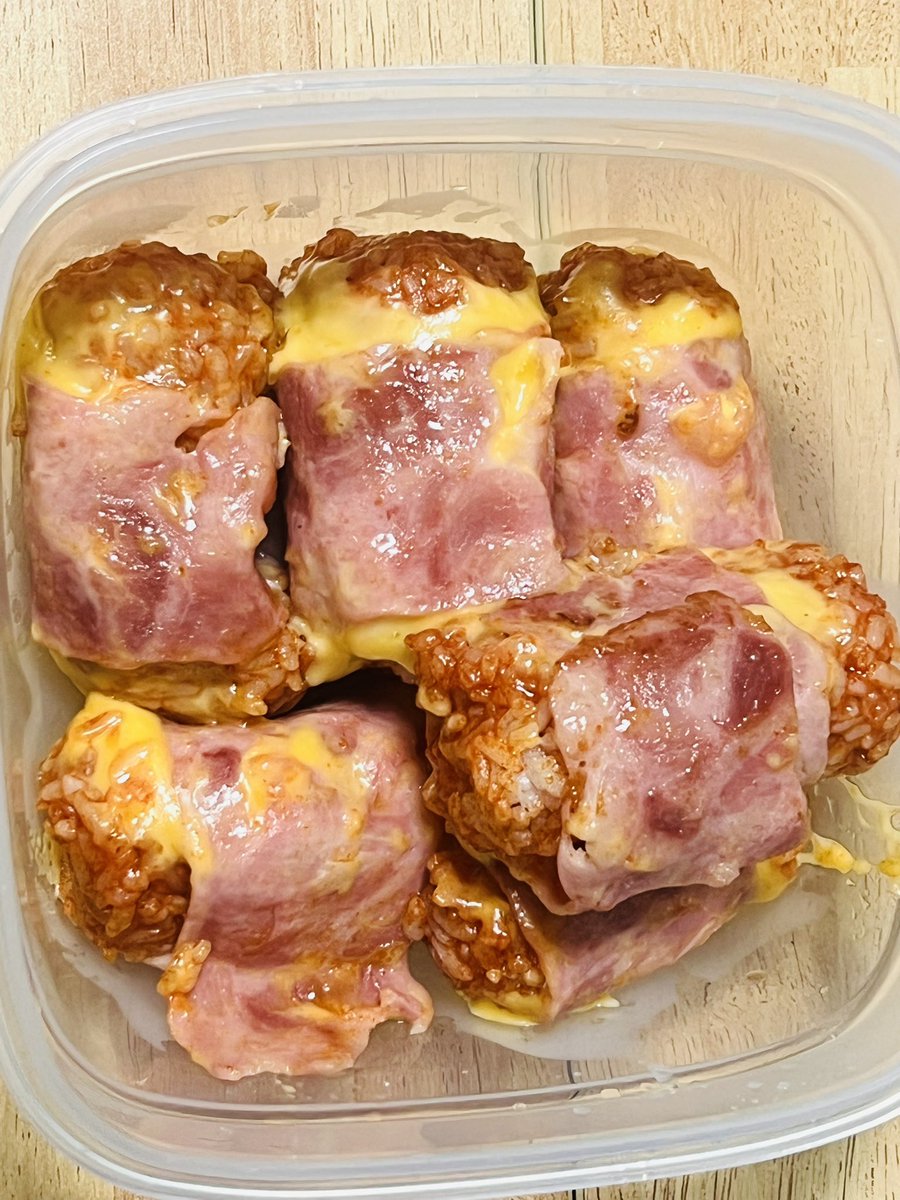 체다치즈베이컨주먹밥