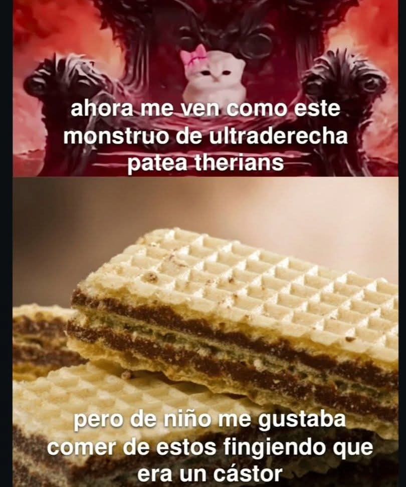 Es broma, no pateo therians.